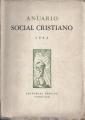 Portada de Anuario social cristiano 1952