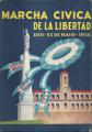 Portada de Marcha cívica de la libertad 1810-25 de mayo-1956