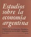 Portada de Estudios sobre la economía argentina