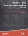 Portada de Memorias de la Argentina contemporánea 1946-2002. La visión de los mayores