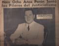 Portada de Hace ocho años Perón sentó los pilares del Justicialismo