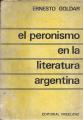 Portada de El peronismo en la literatura argentina