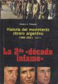 Portada de Historia del movimiento obrero argentino (1983-2001). Tomo V. La 2da. "década infame".