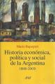 Portada de Historia económica, política y social de la Argentina (1880-2003)