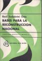 Portada de Prólogo a Scalabrini Ortiz, R. Bases para la reconstrucción nacional.