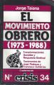 Portada de El movimiento obrero (1973-1988). Transformaciones sociales y respuesta sindical. 