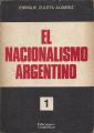 Portada de El nacionalismo argentino.